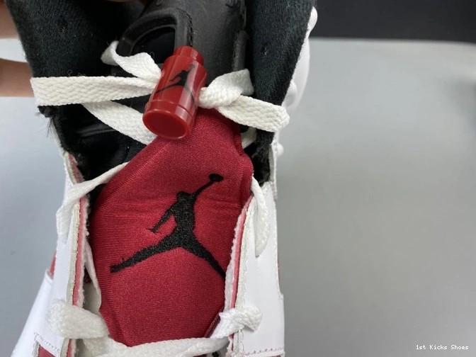 1st Kicks JORDAN RETRO AIR 6 2014 384664-160 'CARMINE' 0727